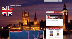 Desktop Screenshot of guide-london.net